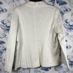 Karen Kane White Embroidered Blazer SZ:M Photo 1