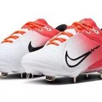 Nike Women's Red and White Cleats Photo 0