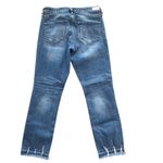 Dear John Womens Blaire High Rise Straight Jeans Size 28 Distressed Raw Hem Photo 6