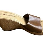 No Boundaries  Heeled Clog Sandals Open Toe Brown  Women's Size 9.5 Eur 42 Sku 21 Photo 11