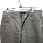 Charter Club  Women's Sz 6 Short Lexington Straight Leg Jeans Gray Cotton Blend Photo 4