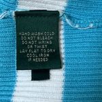 Vintage Lauren Ralph Lauren Active Knit Short Sleeve Sweater Top Medium Blue Photo 9