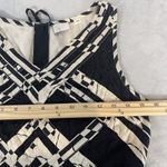 Anthropologie  Postmark‎ 9-H15 STCL Dress 6 Black White Pockets Pleated Cocktail Photo 8