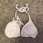 White Bikini Tie Top Size XS Photo 0