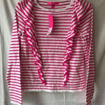 Lilly Pulitzer  Ruth Sweater in Pink Tango Beach Stripe Size XS Photo 0
