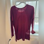 Maroon/burgundy long sleeve Red Size M Photo 1