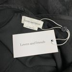 Lovers + Friends NWT Heartbreaker Organza Mini Dress in Black Size M Photo 1