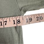 PINK - Victoria's Secret Victoria’s Secret PINK Sage Green Gold Sequin Spellout Long Sleeve Top XS Photo 5