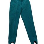 Obermeyer  Stirrup Pants Vintage Womens 10 L Green Wool Blend Ski Winter Outdoor Photo 0