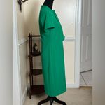 Shelby & Palmer Bow Neck Short Sleeve Midi Dress Photo 1