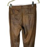 Free People  Never Let You Go Faux Suede Leggings in Brown 27 Photo 3