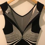 MLV Collection MLV by Mayren Lee Viray Black & White dress M 90s sexy fit and flare geometric Photo 4