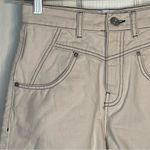 BDG Urban Outfitters  Sz 25 High Rise Denim Shorts Off White Photo 2