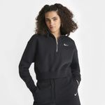 Nike Set of Phoenix Fleece High Waisted Sweatpants and Phoenix Fleece 1/4 Zip Photo 2