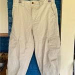 Old Navy Neutral Cream Women’s Cargo Pants Photo 7
