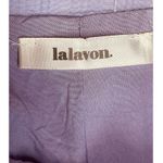 Lalavon Deep V Neck Maxi Dress size S Purple Photo 5