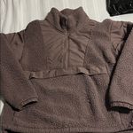 PINK - Victoria's Secret  Brown Sherpa Jacket Photo 0