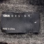 ASOS DESIGN Sweater oversized Knit Tunic Long Sleeve Gray Size S Photo 3