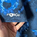 Carhartt Women’s Scrub Top Blue Large tie dye equestrian Photo 4