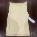 Live in the Moment Pale Yellow Spaghetti Strap Top Photo 0