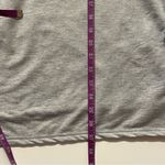 J.O.A. Light Gray V-Neck & Back Sweater EUC Size L Photo 7