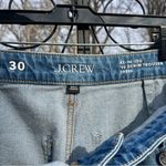 J.Crew Women’s High-Rise Sailor Denim Trouser Jeans in 1996 Semi-Stretch Size 30 Photo 2