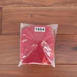 Gymshark  Red Seamless Sports Bra High Neck Athletic Workout Tank Top Size S Photo 4