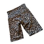 Onzie  Leopard Print High Rise Long Bike Shorts Photo 8