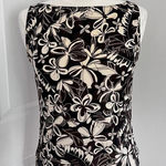 Apostrophe BLACK AND BROWN  FLORAL TANK TOP‎ Photo 0