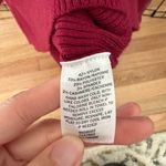 Rachel Parcell last chance EUC -  Raspberry Red Sweater with Ruffle Cuffs Photo 2