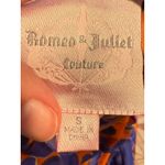 Romeo + Juliet Couture Floral Print Asymmetrical Hem Dress Women's Small Silky S Photo 2