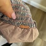 Free People  Metallic Floral Bubble Mini Skirt Photo 4