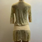 Sublimation Size Small Rare Print Long Shirt/Mini Dress. Green Photo 3