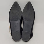 Ballet Flats Beaded Ankle Dressy Fashion Comfort Pointed Toes Shoes Black Sz 38 Photo 10