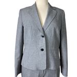 Kasper  Women’s Pant Suit 2 Button Kate Classic Fit Notch Lapel Gray Plus Size 16 Photo 4