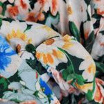 ZARA  Women's Top Wrap Floral Short Sleeve Size S Small Photo 7