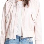 Free People Light Pink Bomber Jacket Photo 0