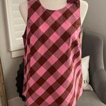 J.Crew NWT Gingham Tie Sleeveless Top Sz 8 Photo 0