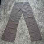 EXPRESS Vintage Y2K Brown Linen Blend Wide Leg Pants - Size 10 Photo 2
