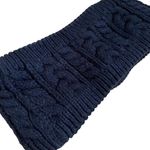 Black fluffy warm winter headband comfortable style snow weather casual Photo 1