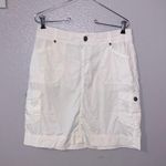 Alpine Design  white cargo mini pencil skirt Photo 0