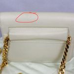 Burberry Sage Green Leather TB Belted Small Square Bag Gold Hardware Designer Photo 3