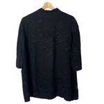 CP Shades Black Textured Short Sleeve Button Down M Photo 1