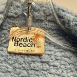 Nordic Beach  Light Blue Fleece Jacket Photo 1