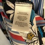 Bobeau Maxi Floral Striped Tropical Print Dolman Sleeves Maxi Dress Women's XS Photo 6