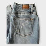 Judy Blue Women's Boyfriend Fit size 5/27 Distressed light Paisley Print Jeans Photo 1