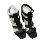 INC International Concepts Parkar Buckle Ankle Strap Dress Sandals Size 7.5 NWB Black Photo 3