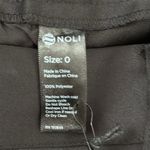 Noli NWT  Milan Black Satin Cargo Pants Photo 4