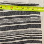 Banana Republic  Striped Linen Blend Cropped Wide Leg Pants Womens Size Large Photo 7