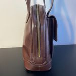 Gucci Tom Ford Era Vintage Brown Patent Leather Large Bamboo Bag - Preowned Photo 4